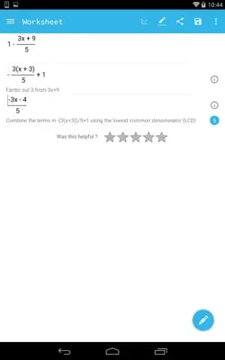 MalMath android App screenshot 5